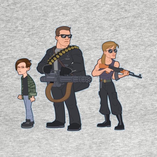 Terminator and Friends by TomMcWeeney